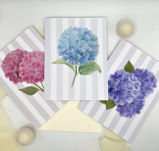 Hydrangea Greeting Card Pack of 6
